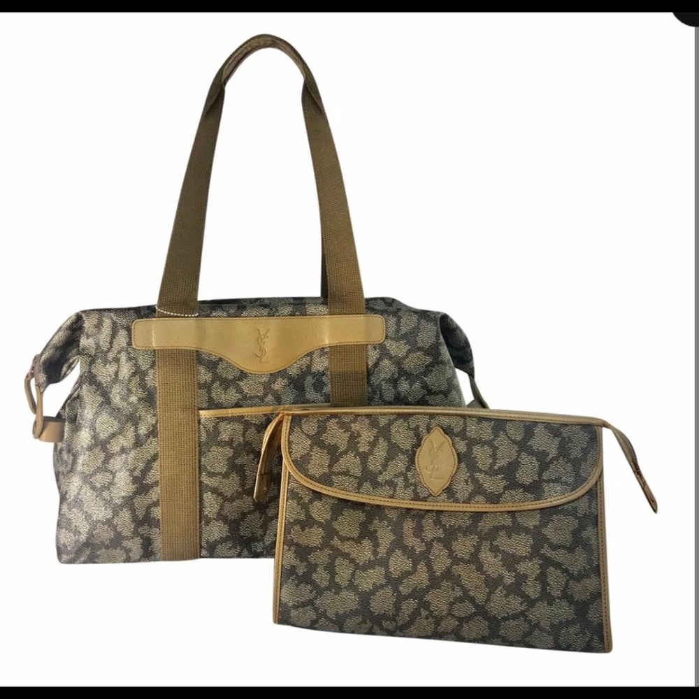 YSL two travel bags